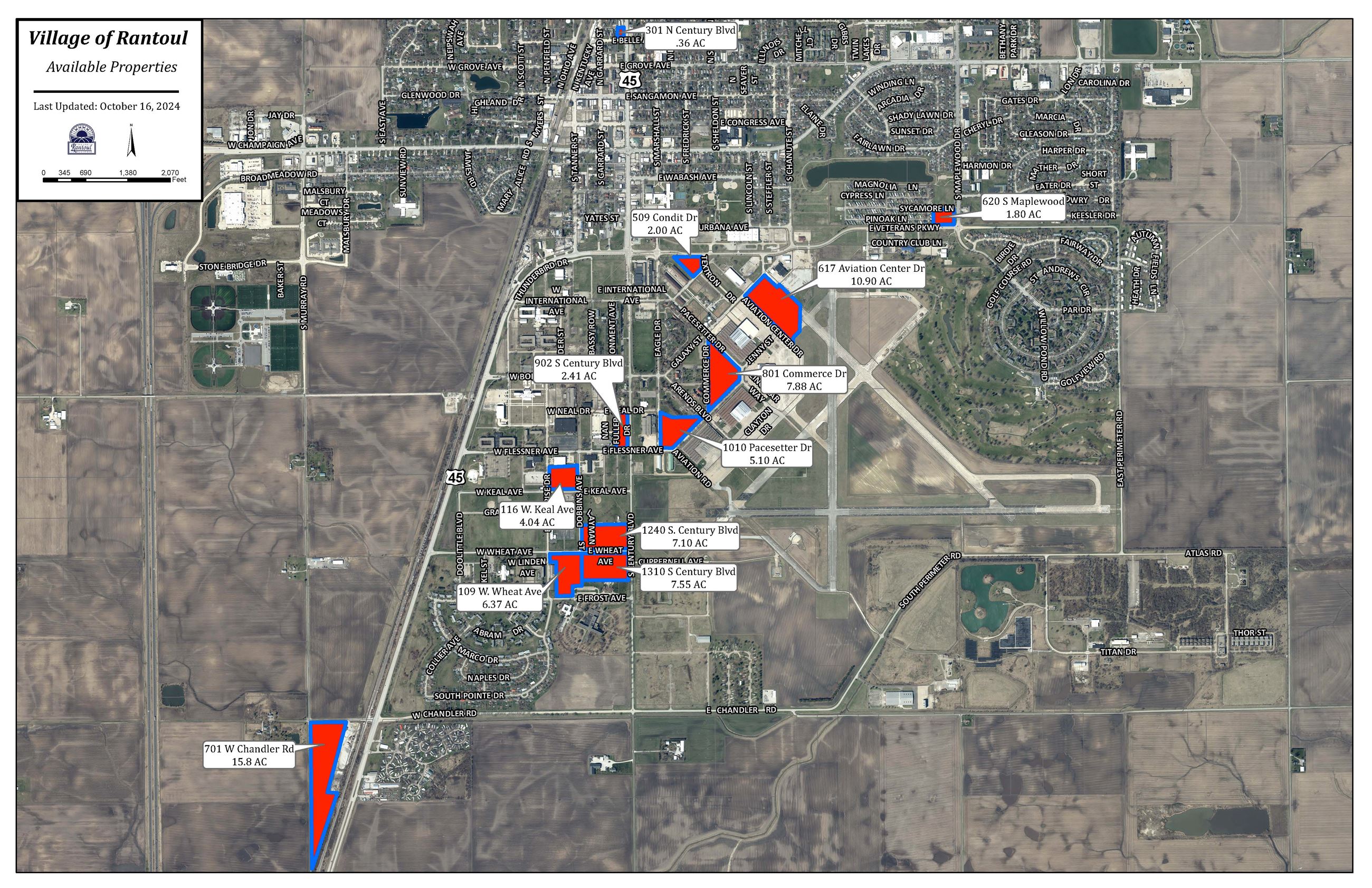 Available Village Owned Properties